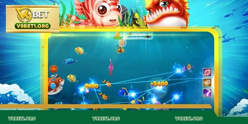 Combo bắn liên tục giúp tăng cấp nhanh